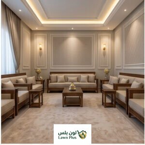 معلم صباغ دهانات داخلية في الدمام - لون بلس للمقاولات