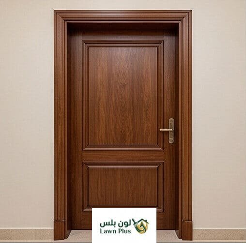 دهان ابواب خشب في الدمام والخبر - لون بلس