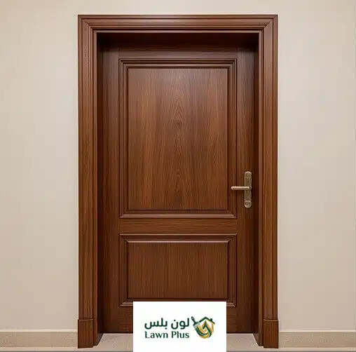 دهان ابواب خشب في الدمام والخبر - لون بلس