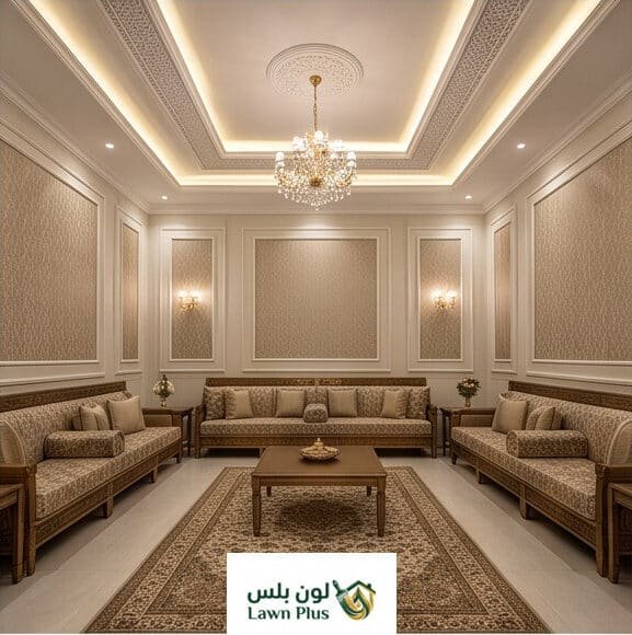 مشروع دهانات داخلية - لون بلس للمقاولات