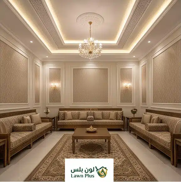 مشروع دهانات داخلية - لون بلس للمقاولات