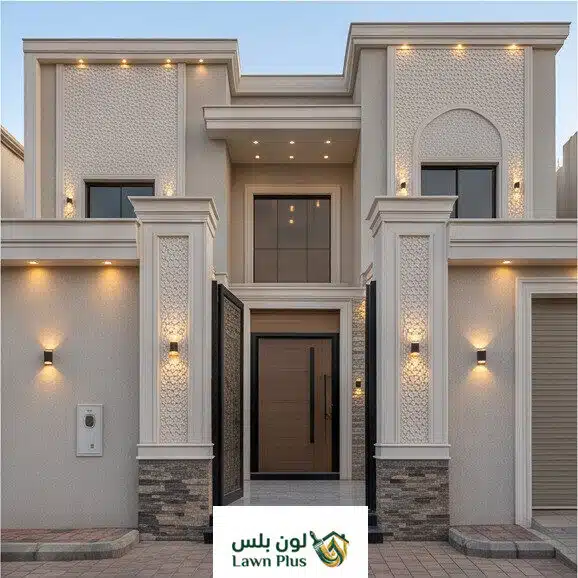 مشروع ترميم فلل - لون بلس للمقاولات