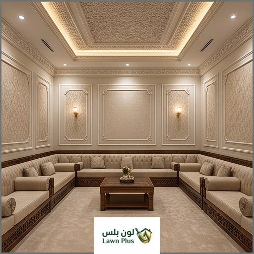مشروع ديكورات ودهانات في الدمام - لون بلس