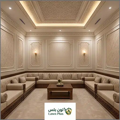 مشروع ديكورات ودهانات في الدمام - لون بلس
