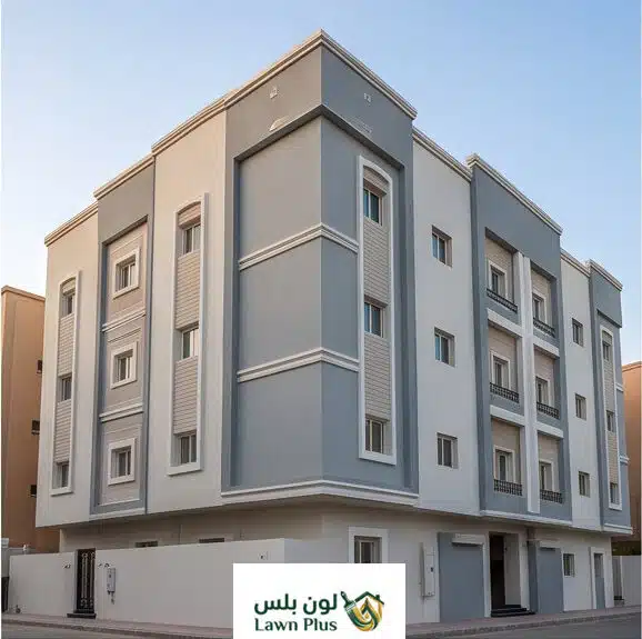 مشروع تشطيب مباني - لون بلس للمقاولات