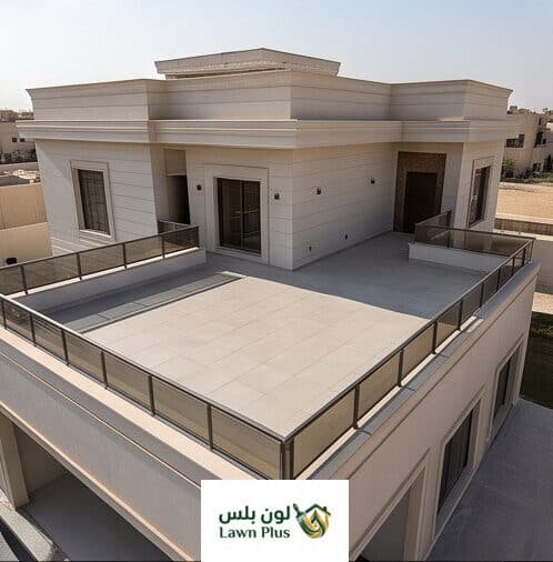 مشروع افضل شركة عزل اسطح في الدمام - لون بلس
